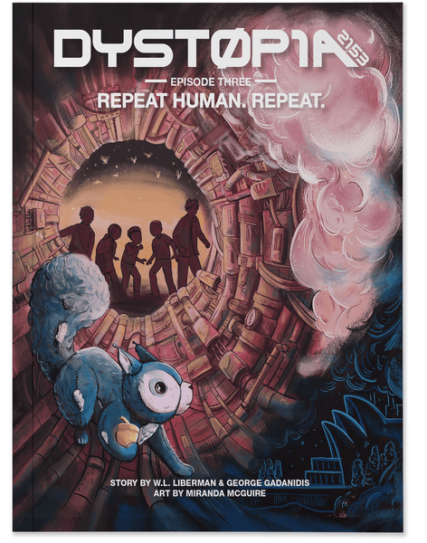 Cover of Dystopia 2153 Episode Three Graphic Novel Book