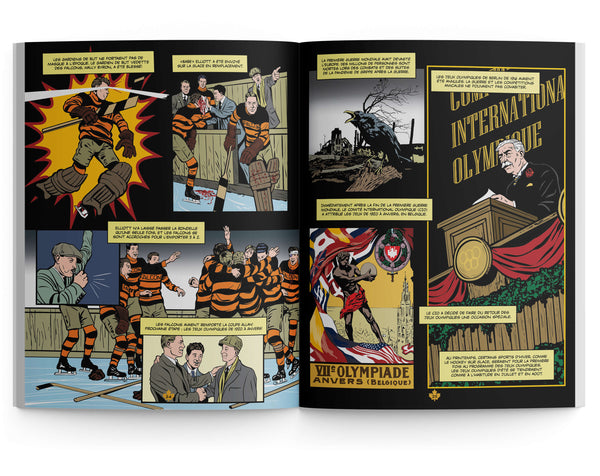 Des hommes en or : les Falcons de Winnipeg de 1920